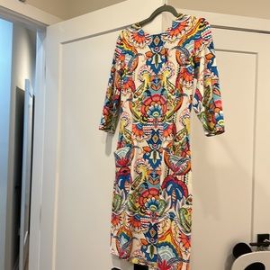 J. McLaughlin Sophia dress. Multi color dress NWT